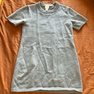 Mini Short Sleeve Sweater Dress